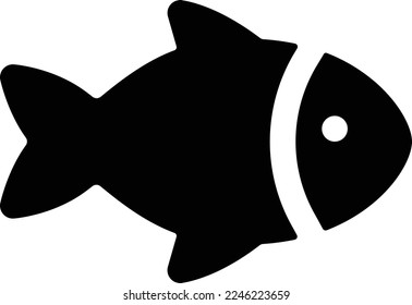 ilustración de peces con estilo plano