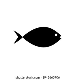 Fish Illustration For Logo Element. Simple and Memorable Visual. Vector Illustration