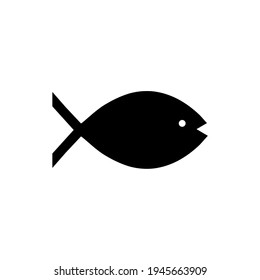 Fish Illustration For Logo Element. Simple and Memorable Visual. Vector Illustration