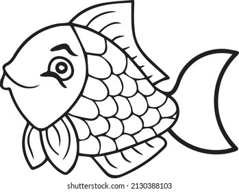 Fish illustration Vector any Design