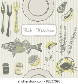 fish kitchen card