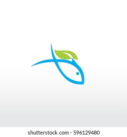 Fish and Leaves Restaurant Logo