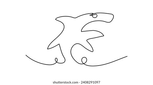 fish line art, vector best line icon.
