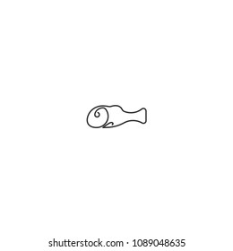 fish line icon