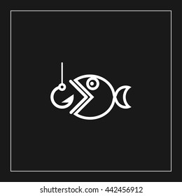 fish line icon