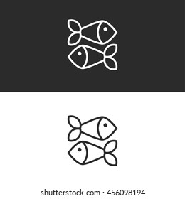 fish line icon
