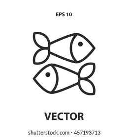fish line icon