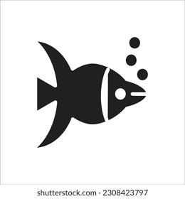 fish line new vector icon