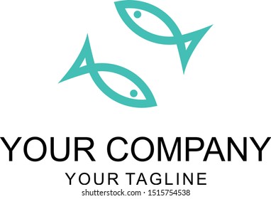 fish logo for any bussines