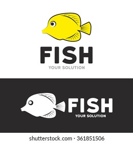 Fish logo. Brand logo