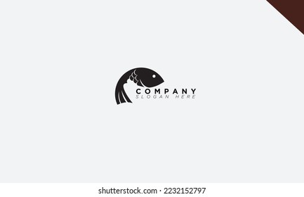 fish logo for branding and business creative and attractive idea