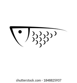 Fish logo concept. animal icons, fish icons and line icons, for logos, icons, symbols, mascot and emblems