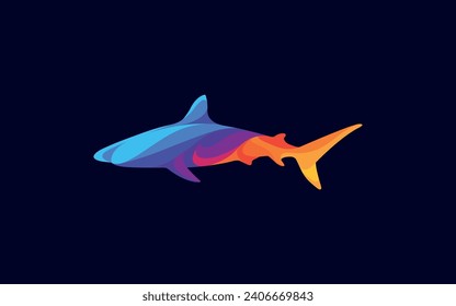 fish logo design colorful fish design unique logo modern design