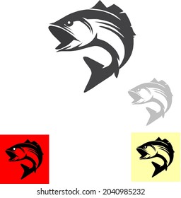 fish logo design for fishinf business