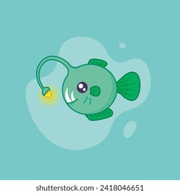 fish logo design graphic illustration