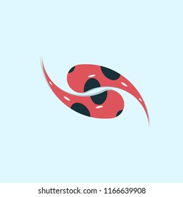 fish logo design, koi logo design, template design