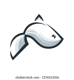 fish logo design ready to use