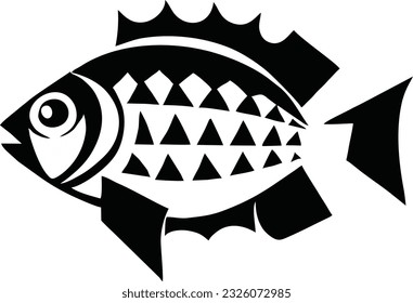 Fish logo design, Fish restaurant logo icon, Vector illustration 16