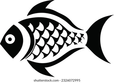 Fish logo design, Fish restaurant logo icon, Vector illustration 13