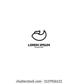 Diseño de logotipo de pescado sencillo para su proyecto