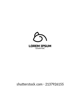 Fish Logo Design simple for your project