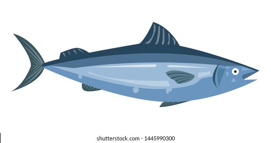 fish logo design vector background
