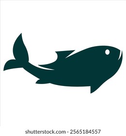 Fish logo design vector icon