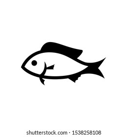 fish logo design vector illustration