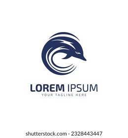 Fish logo design vector, restaurant logo , fish icon colorful template, shark shape isolated on white background.