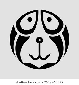 fish logo with hook vector art design
