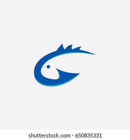 fish logo icon animal