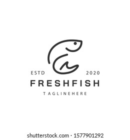 Fish Logo Icon Design Vector