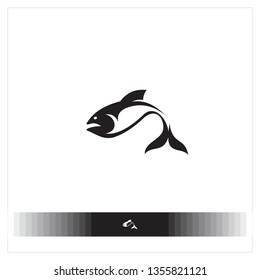 fish logo icon. EPS 10