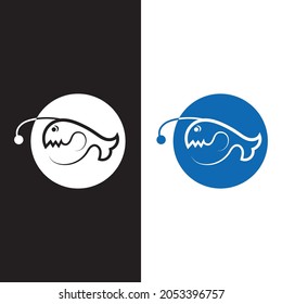 diseño de ilustraciones vectoriales del icono de pescado