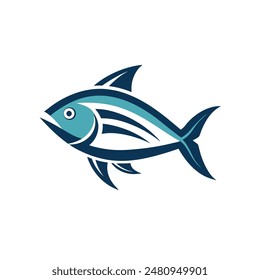 Fish Logo icon vector illustration business or company usable
