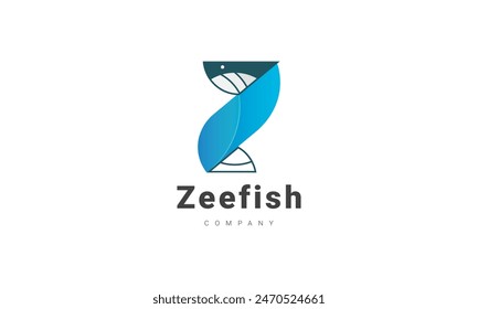 The fish logo with the letter Z is suitable for representing your business and graphic needs.