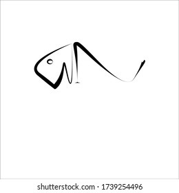 fish logo for restaurant/ cafe