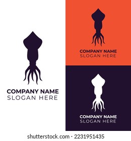 Fish logo, Seafood logo vector illustration design