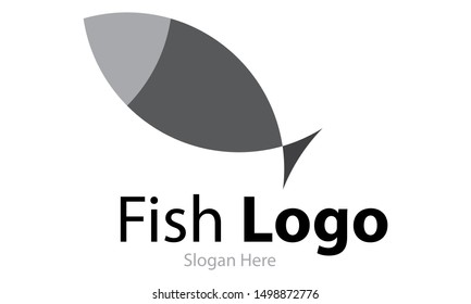 fish logo is simple logo, compatible for any company