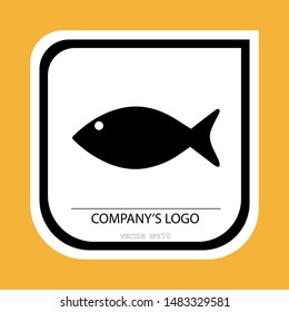 Fish logo. The symbol is closely connected with the symbolism of water, the water element