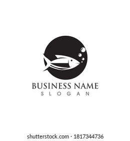 Fish logo and symbol vector symbol