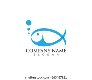 Fish logo and symbols