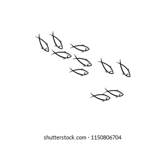 fish logo template