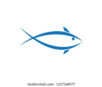 fish logo template