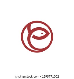 fish logo template