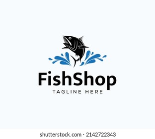 Fish Logo Template Creative Symbol. Fish Logo Vector Art, Icons, and Graphics. 