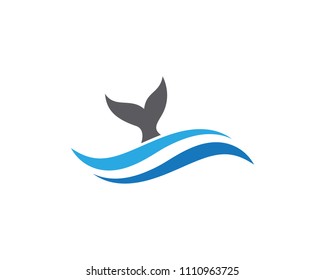 Fish logo template Creative vector icon symbol