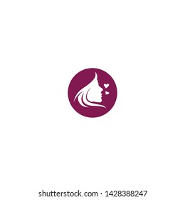 Fish logo template. Creative vector symbol of fishing club  