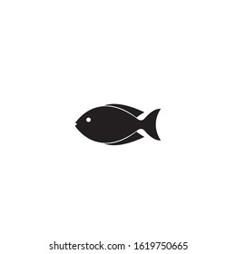 Fish logo template. Creative vector symbol