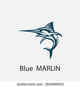 Fish logo template. Creative vector symbol